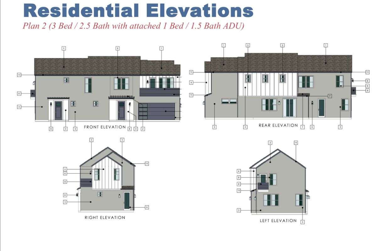 Reserve at Vinedo - Residential Elevations Plan 2